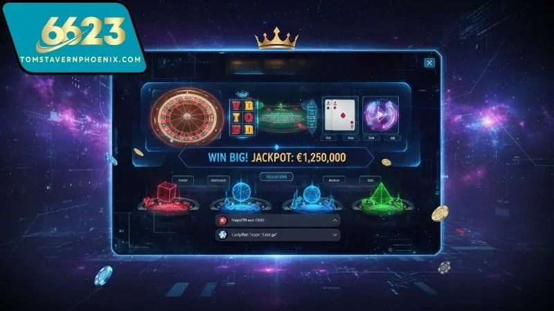 Casino 6623 – Sảnh live hấp dẫn bậc nhất hiện nay 2 Trải nghiệm thực tế tại casino 6623