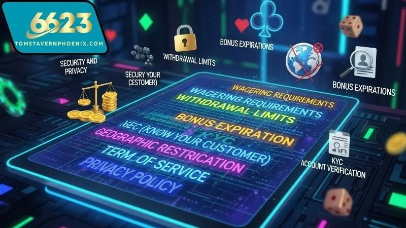 Điều khoản sử dụng – Cực kỳ minh bạch & đảm bảo an toàn 2 Quy định quyền lợi và nghĩa vụ trong điều khoản sử dụng của 6623