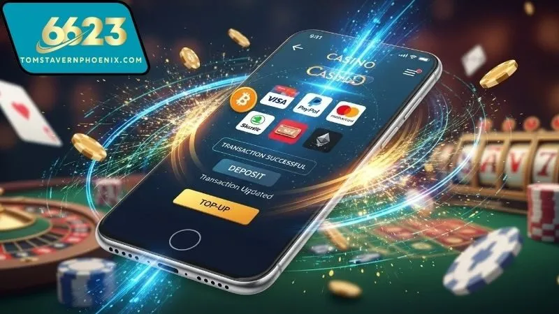 Nạp tiền 6623 – Giao dịch nhanh, an toàn tuyệt đối 1 Các phương thức nạp tiền 6623